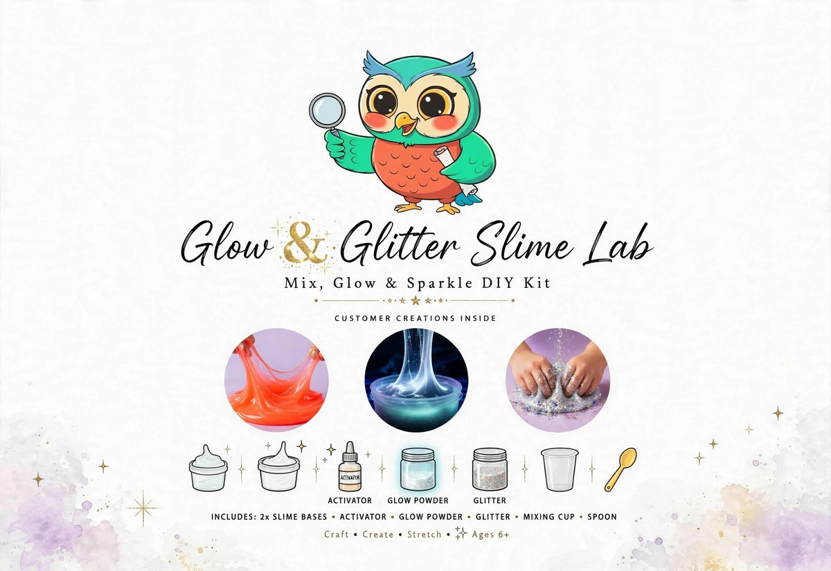 Glow & Glitter Slime