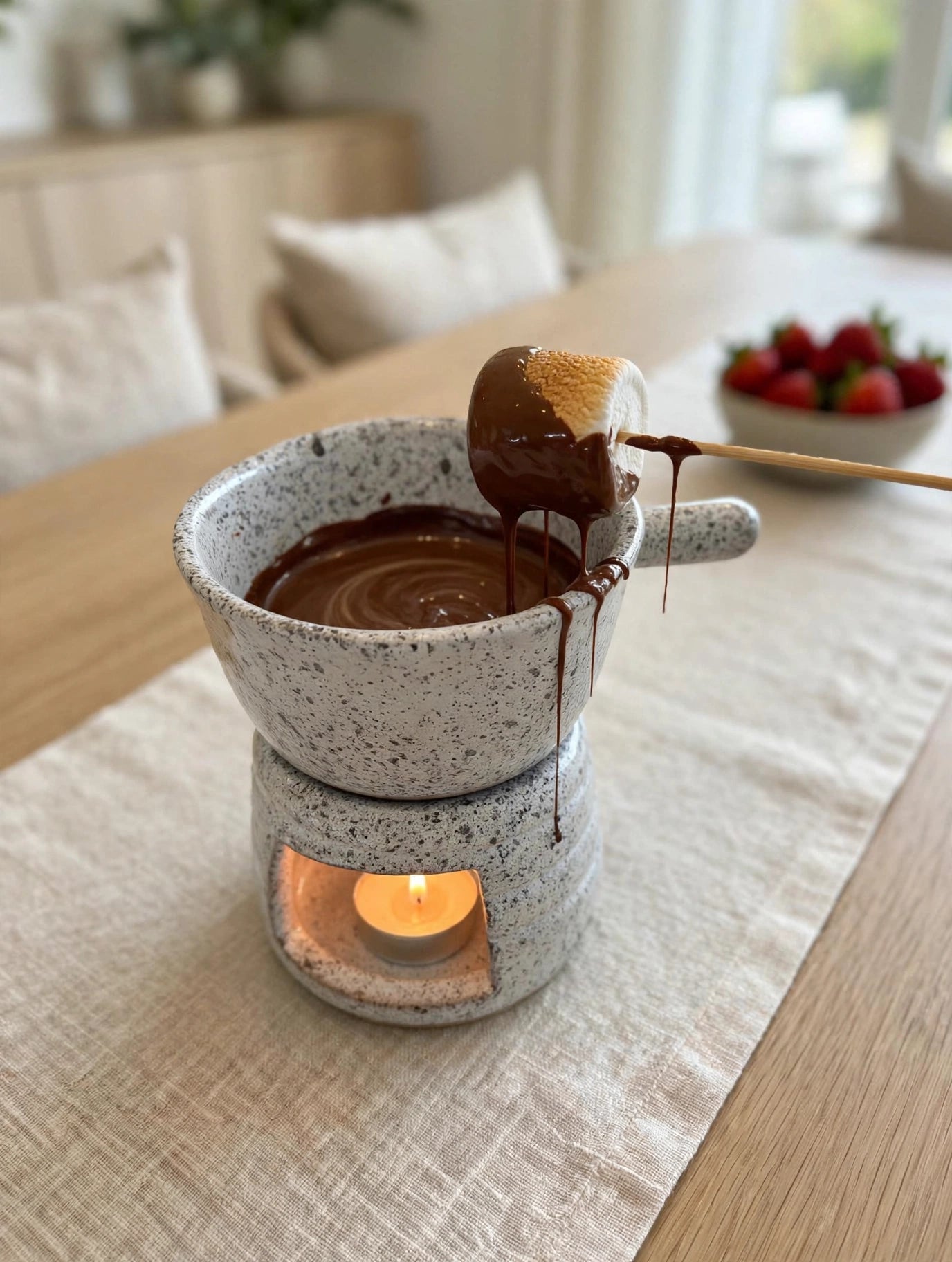 Fondue flare kit
