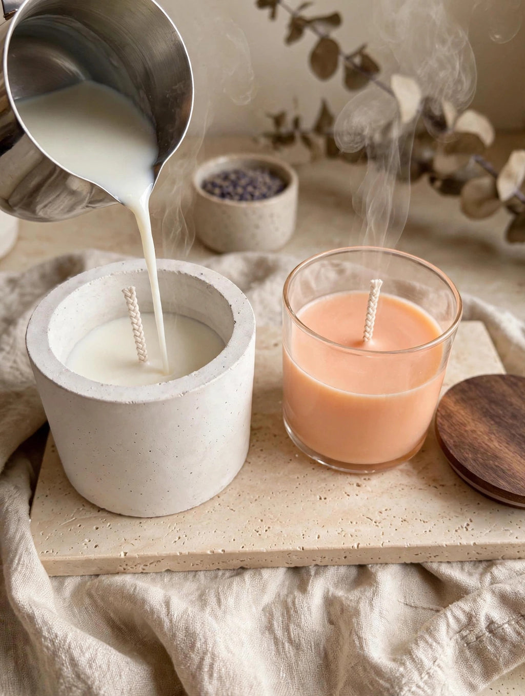 Bloom candle