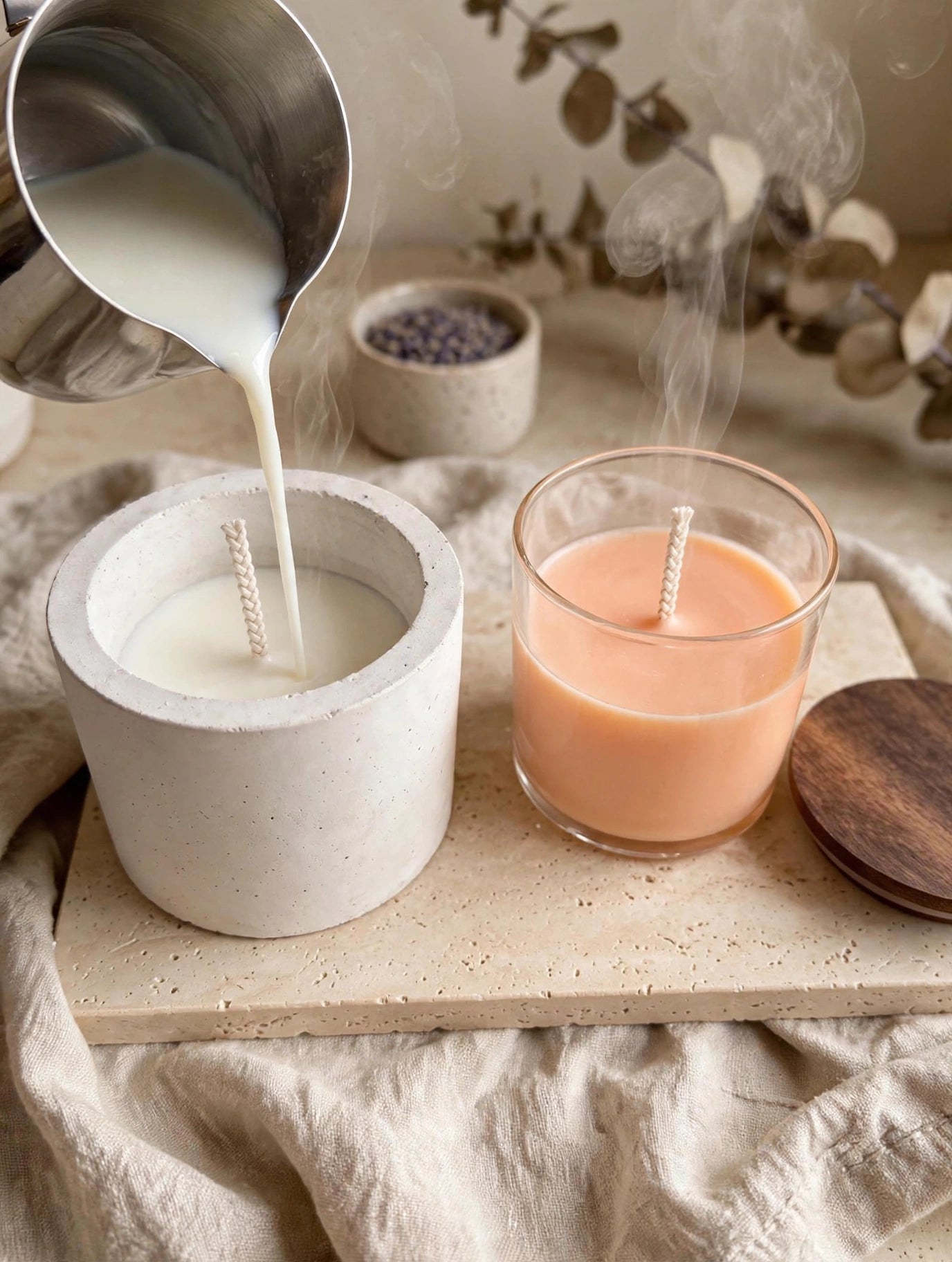 Bloom candle