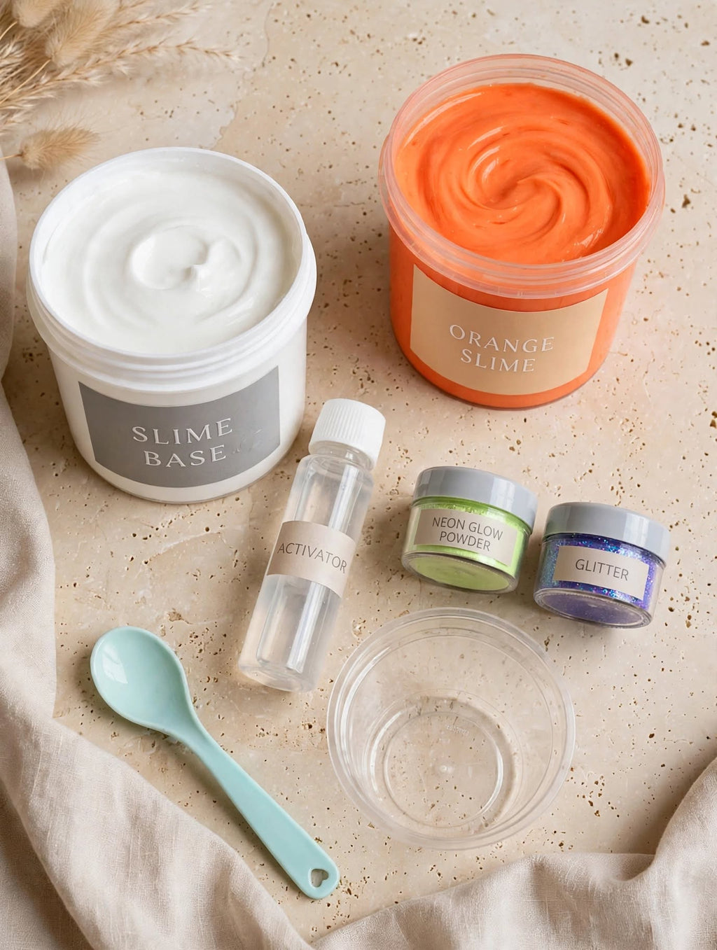 Glow & Glitter Slime