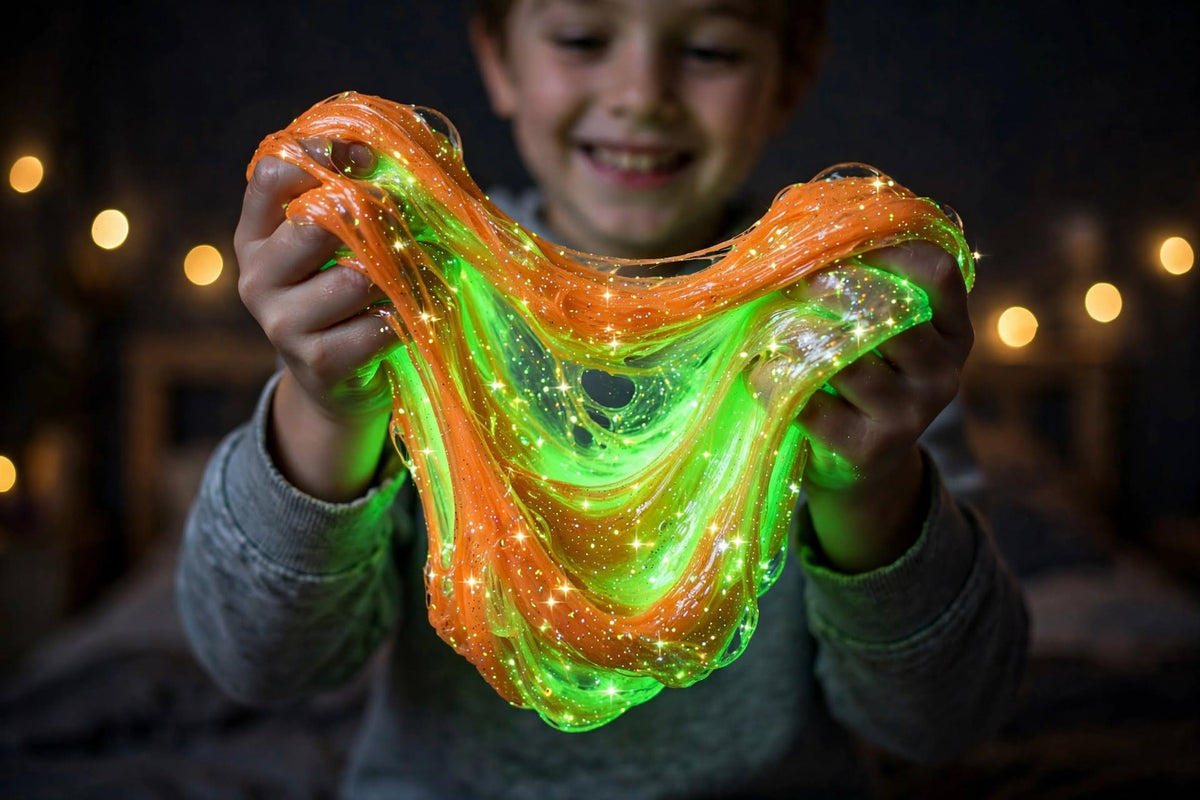 Glow & Glitter Slime